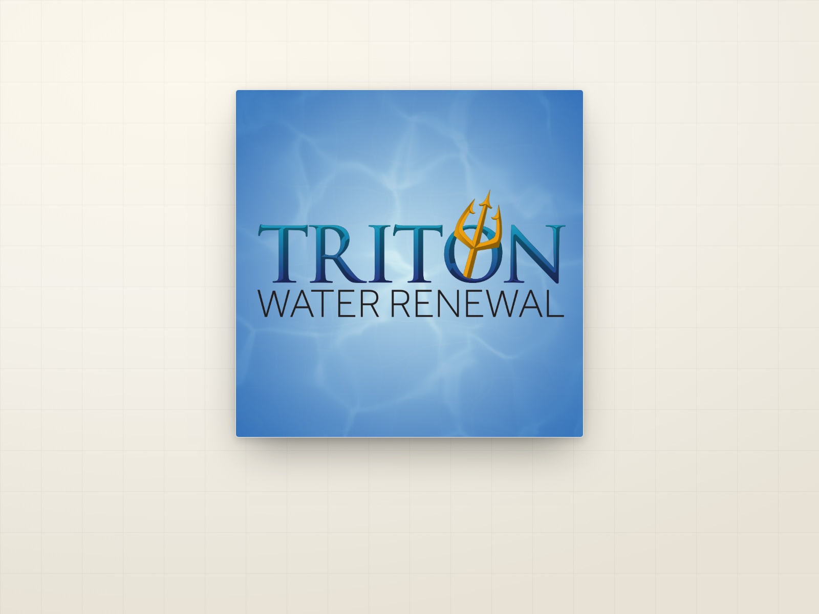 Triton Water Renewal logo